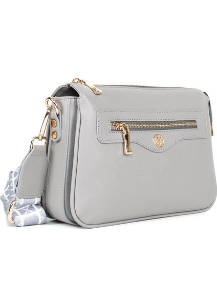 Çanta Kadın El Omuz Çanta MV099 Gri modelleri