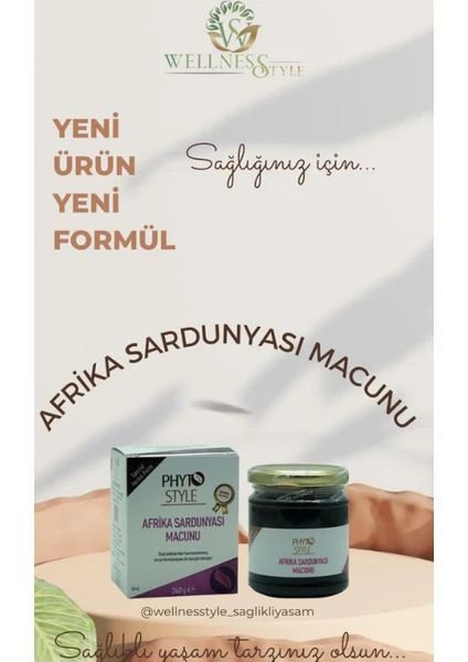 Phyto Style Afrika Sardunyası Macunu 240 gr