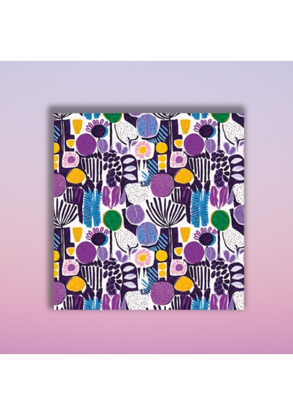 Tekli Kare Kanvas Tablo Kaliteli Renkli Şekilsel Tasarımlar modelleri