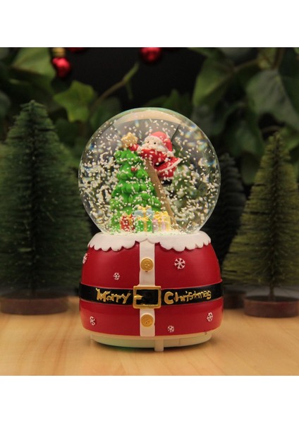 Yılbaşı Kar Küresi Noel Işıklı ve Müzikli Christmas Noel Baba ve Kardan Adam Kurdela fiyatları
