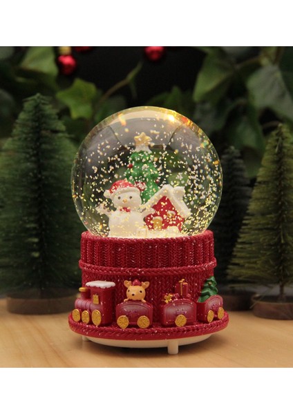Yılbaşı Kar Küresi Noel Işıklı ve Müzikli Christmas Kardan Adamlı ( PİL HEDİYELİ) fiyatları