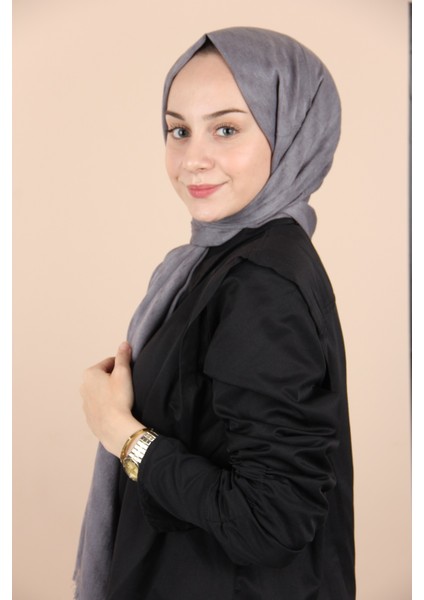 Gri Esmira Kaşmir Şal