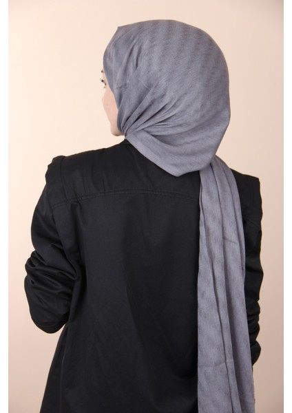 Gri Esmira Kaşmir Şal