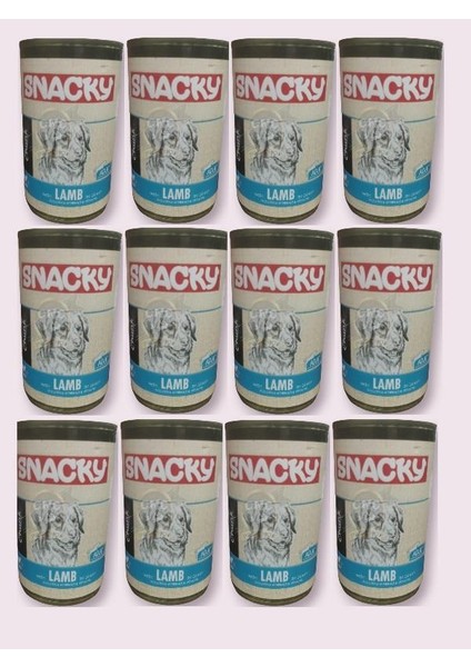 Chunk Gravy Soslu Kuzu Etli Yetişkin Köpek Konserve Yaş Maması 12 Adet 400 gr