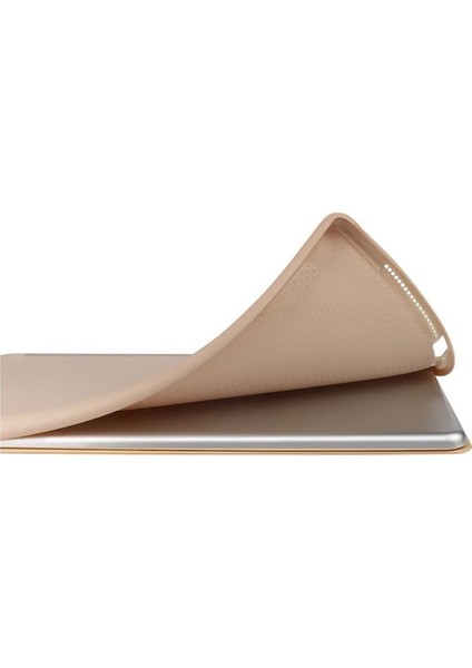 Apple iPad 9.nesil 10.2 Inç Kılıf Yatay Standlı Arka Silikon Güçlü Mıknatıslı Uyku Modlu Silikon Smart Kılıf (Model A2602,A2603,A2604) fırsatları