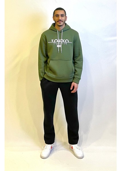 Erkek Içi Polarlı 3 Iplik Kalın Eşofman Altı SPR24EA75 modelleri