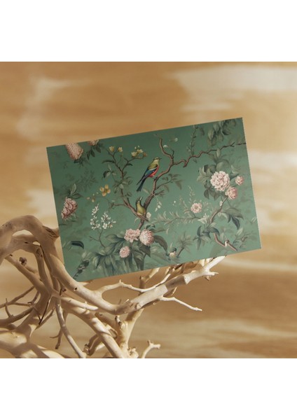 Tekli Yatay Kanvas Yüksek Kalite Kuşlar ve Ağaç Dalları modelleri