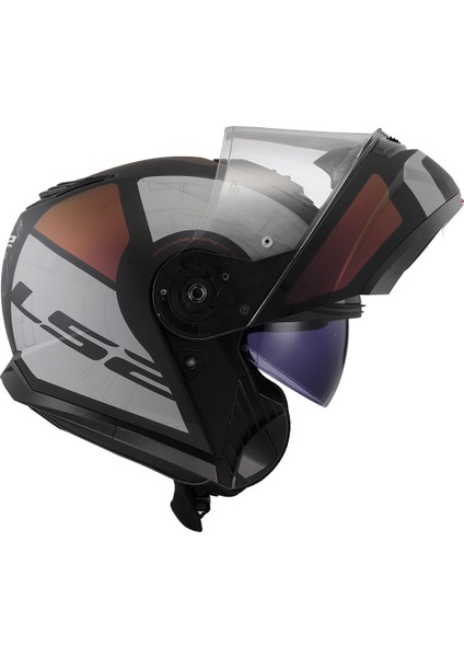 Strobe 2 Orıon Mat Siyah-Mor-Mavi Kask