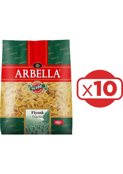 Fiyonk Makarna 500 gr x 10 Adet