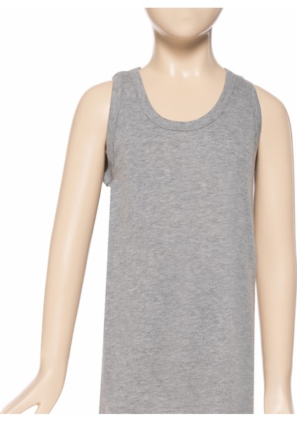 Yıldız 6'lı Erkek Çocuk Ribana Atlet Q04Ç