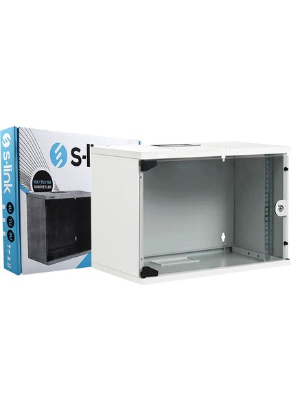 XML Dünyası S-Lınk 4u Soho Rack Kabin 19 W-530MM D-400MM Kabinet