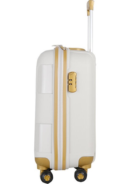 Bej Kahve Kare Orta Boy Orta Boy Seyahat Çantası PP4040-180-M Krem fiyatları