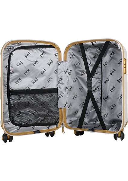 Bej Kahve Kare Orta Boy Orta Boy Seyahat Çantası PP4040-180-M Krem fırsatları