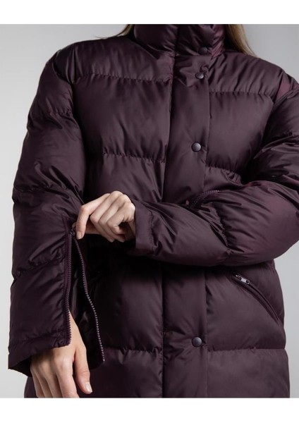 Kadın Mont Authentic Aomi Kadın Mor Mont fiyatları