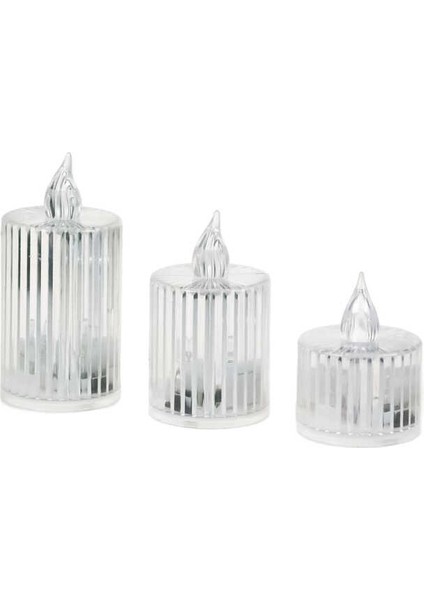 PT-410 3lü LED Mum Seti