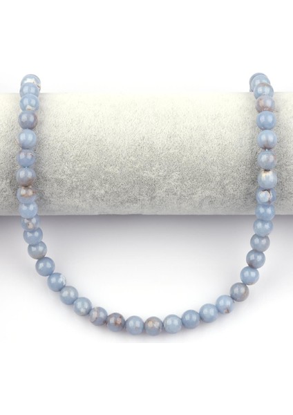 Anjelit Doğal Taş Dizi 8 mm Küre Kesim fiyatları