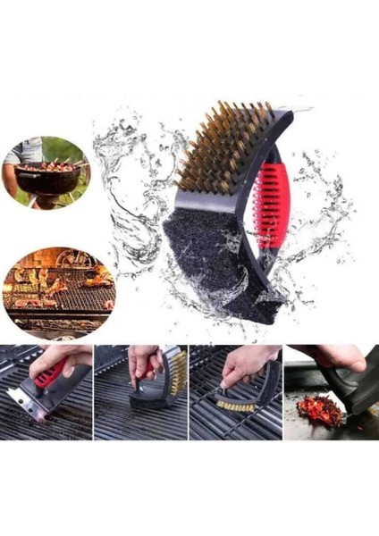 Barbekü Fırçası Süngerli (Bfs-02)