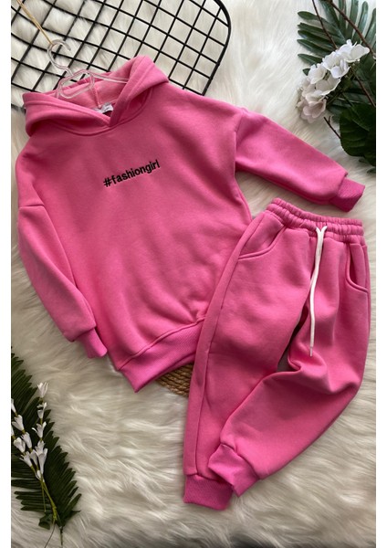 Turuncu Gardrop Fashion Girl Kız Çocuk Takım Pembe fiyatları