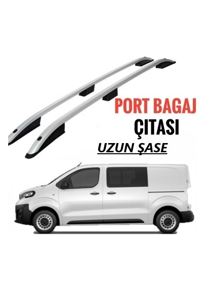 Jumpy Uzun Şase Tavan Çitası Portbagaj 2017 2018 2019 2020 2021 2022 2023 2024