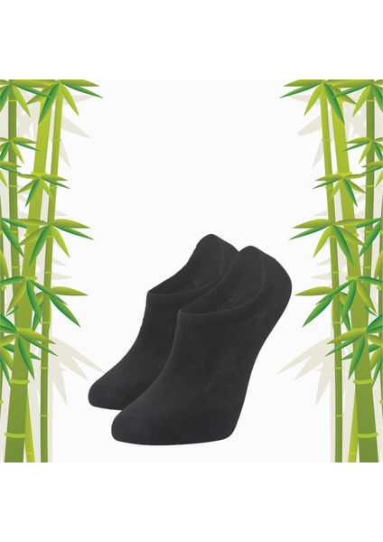 Erkek, Kadın Çorap, Unisex Bambu Kısa Patik Çorap Dikişsiz Düz 4'lü modelleri
