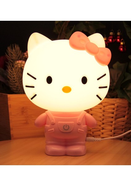 Hello Kitty Gece Lambası ve Masa Lambası