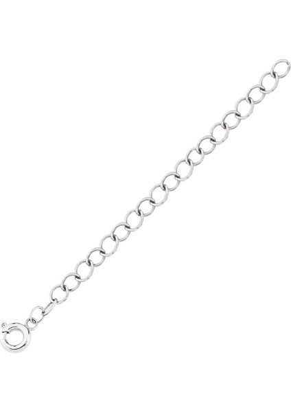 Gümüş 5 cm Kolye ve Bileklik Uzatma Zinciri