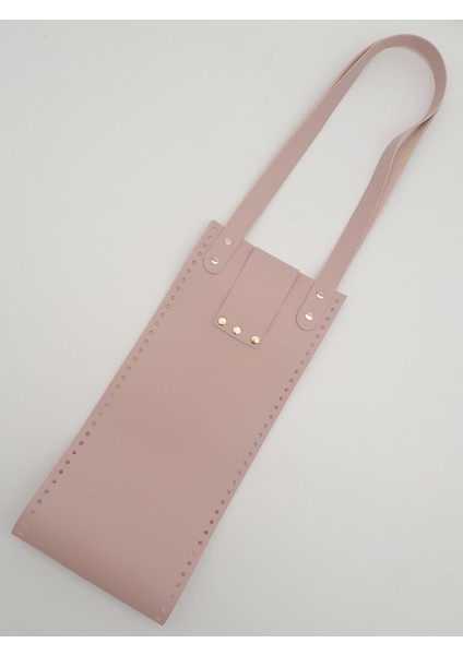 Suni Deri Kova Model Pudra Renk Çanta Deri Seti Light Gold Metal indirimleri