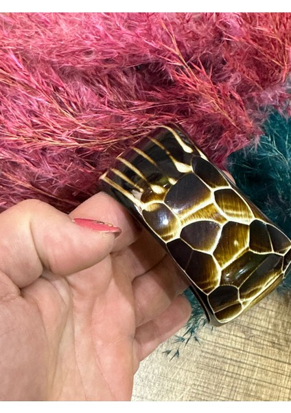 Otantik Işleme Kemik Bilezik Hint Tasarım Çap 7 cm En 5 cm Kadın Bileklik fiyatları