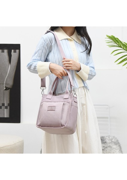 2024 Yeni Sınır Ötesi Kadın Moda Trendi Omuz Çantası Su Geçirmez Naylon Banliyö Crossbody Çanta (Yurt Dışından)