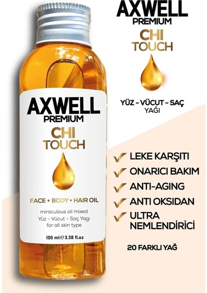 Chi Touch Çok Amaçlı Mucizevi Bakım Yağı Yüz - Vücut - Saç 100 ml