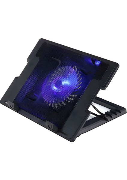 Havalandırmalı Destek Işık Sessiz USB Dizüstü Game Oyun Fanlı Laptop Soğutucu