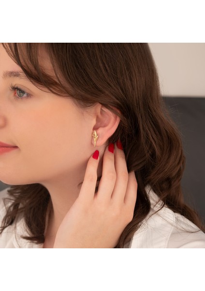 925 Ayar Gümüş Doğum Çiçeği Küpe fiyatları