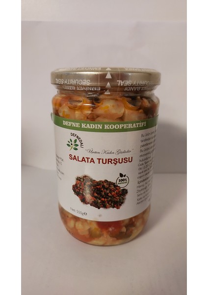 Defne Dalı Karışık Salata Turşusu 550 gr