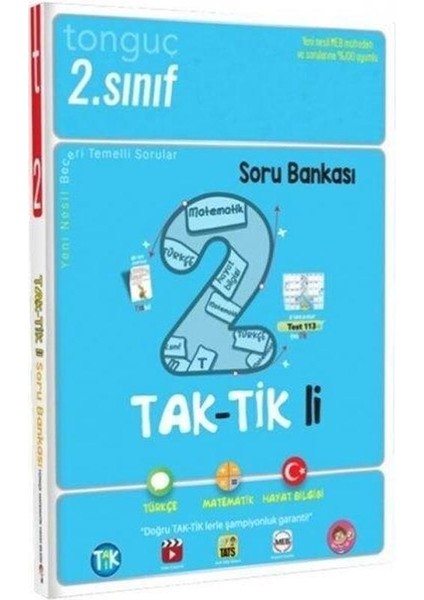 2.sınıf Taktikli Tüm Dersler Soru Bankası