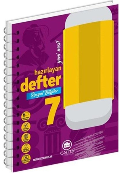 7.sınıf Sosyal Bilgiler Hazırlayan Defter 2023