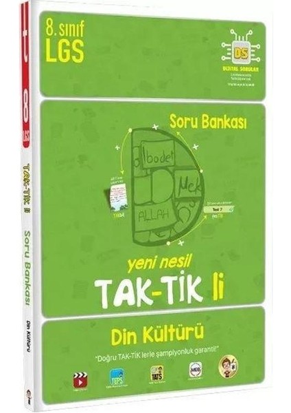 8.sınıf Taktikli Din Kültürü ve Ahlak Bilgisi Soru Bankası