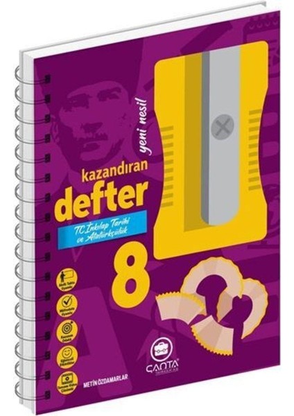8 Sınıf Inkılap Tarihi Okula Yardımcı Kazandıran Defter Akıllı