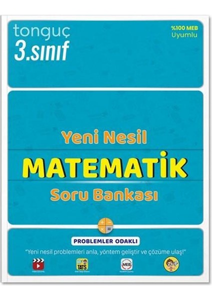 3. Sınıf Yeni Nesil Matematik Soru Bankası Tonguç Yayınları