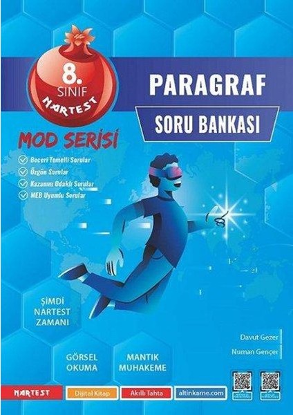 8. Sınıf Mod Paragraf Soru Bankası