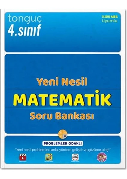 4. Sınıf Yeni Nesil Matematik Soru Bankası  Tonguç Yayınları