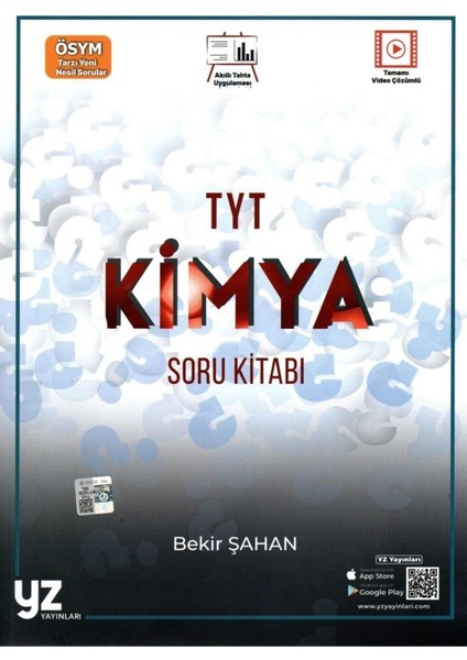 Yz Yayınları Tyt Kimya Soru Bankası