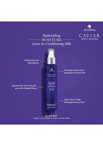Caviar Anti-Aging Replenishing Moisture Leave-in Conditioning Milk fiyatları