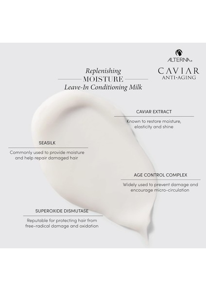Caviar Anti-Aging Replenishing Moisture Leave-in Conditioning Milk indirimleri