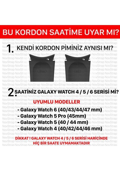 Samsung Galaxy Watch 4 5 Pro 6 7 Fe 40 42 43 44 45 46 47 Mm Uyumlu Kordon Magnet Toka Silikon Kayış fiyatları