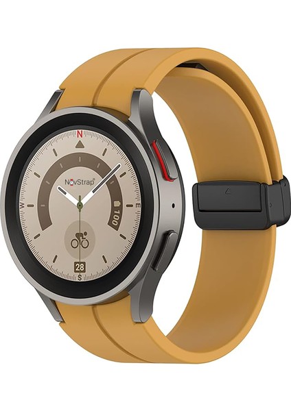 Samsung Galaxy Watch 4 5 Pro 6 7 Fe 40 42 43 44 45 46 47 Mm Uyumlu Kordon Magnet Toka Silikon Kayış indirimleri