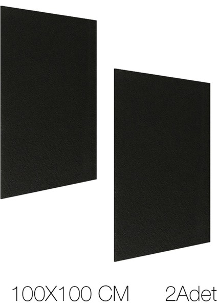 / 2 Adet 5mm Koku Giderme Hava Temizleyici/davlumbaz/klima Filtresi Real Aktif Karbon Keçe fiyatları