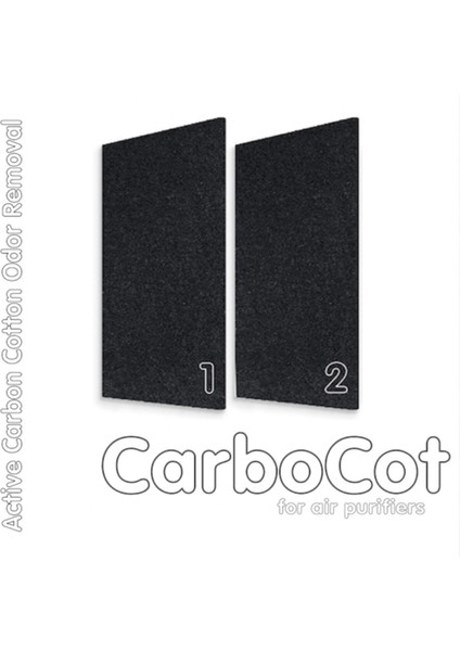/ 2 Adet 5mm Koku Giderme Hava Temizleyici/davlumbaz/klima Filtresi Real Aktif Karbon Keçe indirimleri