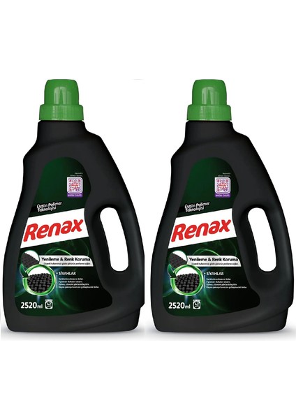 Sıvı Çamaşır Deterjanı Siyahlar 2520 ml x 2 Adet