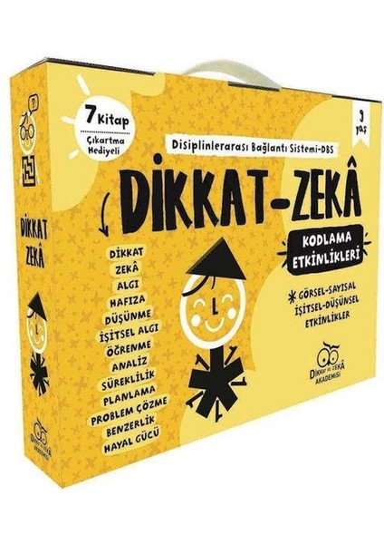 Dikkat Zeka 3.sınıf Seti9 Yaş7 Kitap Takım