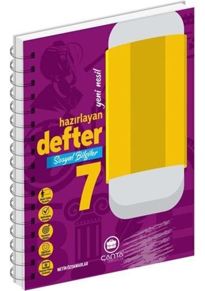 7.sınıf Defter Sosyal Bilgiler Okula Yardımcı Hazırlayan